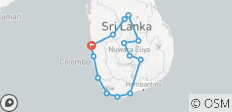  Sri Lanka - Flitterwochen - 14 Destinationen 