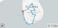  Ressentez la vie au Sri Lanka - 14 destinations 
