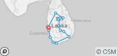  Sri Lanka Rundreise - Ungelesen Recto &amp; Verso - 15 Destinationen 