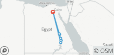  Ägypten auf dem Landweg - 9 Destinationen 