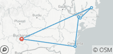  Circuit de 3 jours dans le delta du Danube avec observation des oiseaux et safari au départ de Bucarest - 6 destinations 