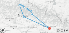  Tilicho meer met Thorong La Pas Trek - 12 bestemmingen 