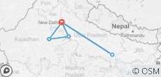  Goldenes Dreieck Rundreise (inkl. Varanasi) - 6 Destinationen 
