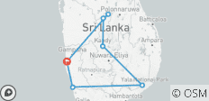  Sri Lanka mit Festungen, Wildtieren und Gewürzen - 7 Destinationen 