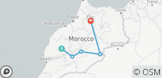  Sahara woestijn tour Marrakech, Merzouga &amp; Fes - 4 dagen - 5 bestemmingen 