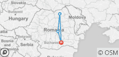  Gemalte Klöster von Bucovina- Unesco Erbe Rundreise (3 Tage) - 5 Destinationen 
