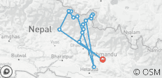  Excursionismo por el valle del Tsum del Manaslu - 19 destinos 