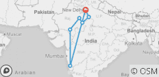  13 Nachten / 14 Dagen - Rondreis door Rajasthan met Goa Stranden - 7 bestemmingen 