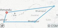  Tale of Three Cities (Kathmandu &amp; Nagarkot Tour) - 5 destinations 
