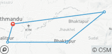  Die Geschichte der drei Städte: Kathmandu Rundreise - 5 Destinationen 