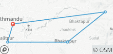  Conte de trois villes - circuit Katmandou et Nagarkot - 5 destinations 