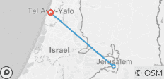  Tel Aviv &amp; Jerusalem - 4 days - 3 destinations 