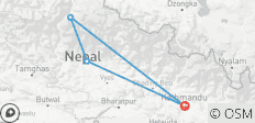  Peregrinación a Jomsom y Muktinath - 4 destinos 