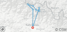  Tamang Erfgoed &amp; Langtang Vallei Trektocht - 8 bestemmingen 