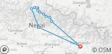  Annapurna Kora Trek - 13 destinations 