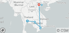  Explora Tailandia, Camboya y Vietnam en 13 días (privado a medida) - 9 destinos 