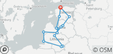  Baltische Eindrücke - 14 Destinationen 