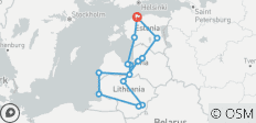  Baltische Eindrücke - 14 Destinationen 