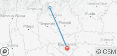  Séjour privé à Bucarest : Découvrez la capitale de la Roumanie et les châteaux de Transylvanie lors d\'une visite privée de 3 jours. - 3 destinations 
