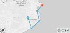  Costa Brava Rundreise - 4 Destinationen 