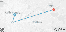  Kathmandu Rundreise - 5 Tage - 3 Destinationen 