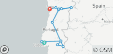  Höhepunkte des charmanten Portugals - 10 Tage - 12 Destinationen 