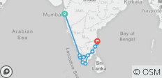  Das Beste aus Südindien - 13 Destinationen 