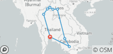  Erbe von Thailand, Laos &amp; Kambodscha - 18 Tage (Privat geführte Rundreise) - 10 Destinationen 