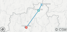 Noord Thailand - van Chiang Rai naar Chiang Mai 4 dagen 3 nachten - 8 bestemmingen 