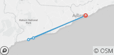  Entlang der Küste von Accra bis Kap - 4 Destinationen 