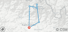  Gangja La Pass Trek - 7 Destinationen 