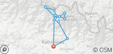  Tamang Heritage Langtang Vallei &amp; Gosainkunda Trek - 14 bestemmingen 