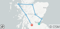  Das Beste Schottlands (Winter) - 7 Tage - 7 Destinationen 