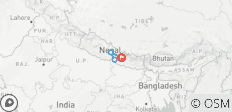  Nepal Rundreise Goldenes Dreieck - Kathmandu, Chitwan und Pokhara (8 Tage) - 4 Destinationen 