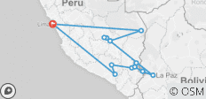  Peru Encompassed - 20 days - 14 destinations 