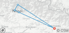  Mardi Himal Trek - 10 Tage - 6 Destinationen 