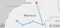  Von Marrakesch bis Fès - 3 Tage - 6 Destinationen 