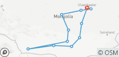  Schätze der Mongolei - 12 Destinationen 