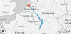  Legendäre Rhein-Kreuzfahrt mit der MS Crucevita von Mainz bis Amsterdam - 8 Destinationen 