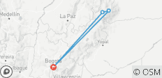  Excursion de 3 jours à El Cocuy depuis Bogota - 4 destinations 