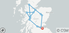  Schottland NC500 Route Fahrurlaub im Jaguar F-Type - GPS-geführt - 14 Destinationen 