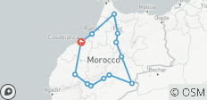  9 Days Tour From Casablanca Highlights of Morocco - 13 destinations 