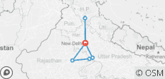  Goldenes Dreieck Rundreise mit Shimla - 10 Tage - 7 Destinationen 