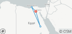  Egypt Classics Tour: 4-Days Cairo Alexandria Luxor - 4 destinations 