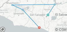  Excursión a El Salvador: Descubre un Maravilloso Mosaico de Cultura, Historia y Naturaleza - 5 destinos 