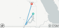  Circuit de la Vallée des Rois : Circuit guidé de 3 jours à Assouan, Abou Simbel et Louxor (montgolfière au lever du soleil en option) - 3 destinations 