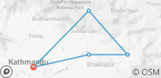  Chisapani-Nagarkot (3 days) - 5 destinations 