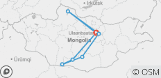  Xandu Mongolei-Panorama - 6 Destinationen 