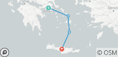  Best Greek Islands Tour - 8 Days - Standard - 4 destinations 