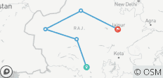  Voyage organisé au Rajasthan - 5 destinations 